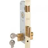Kale Kilit 153U Pirinç Dar Tip Silindirli Gömme Kilit (20mm) - 2