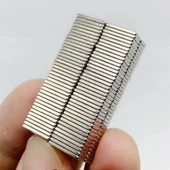 2 Adet 15x10x1.5 Mm Köşeli Neodyum Mıknatıs N35 Magnet Dayanıklı Nikel Kaplama - 1