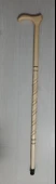 Ahşap Baston, Asa, Kıvrımlı Desenli, 90cm thumbnail 2