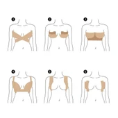 Göğüs Dikleştirme Bandı S Beden 2.5 Cm 5 Mt - 2