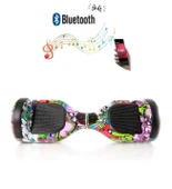 Elektrikli Kaykay Scooter Hoverboard Akıllı Denge 6.5 Inch + HoverKart + Çanta EXTREM PAKET D04 thumbnail 3