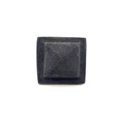 Antika Tarz Dekoratif Pirinç Flanşlı Piramit Kabara - 29 mm, Oksit - 1