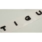 Volkswagen Tiguan Yeni Nesil Bagaj Yazı Logo Krom Siyah ABS Orjinal Ürün thumbnail 6