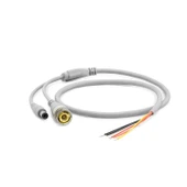 Power Jak Kablo Dc + Bnc 60Cm Beyaz HDX5530 - 1