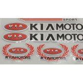 Kia Motors Sport Grup Sticker - 4