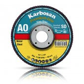 Karbosan Alüminyum Oksit Flap Disk 115 x 22.23 - 40 Kum - 1