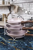 Hometarz Tava Tencere Kapaklığı Düzenleyici Organizer 25x22x19 - 1