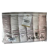 KARACAN  BANYO EL HAVLUSU 6 LI PAKET 50x85 CM BRICE - 1