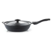 ThermoAD | Pyro Serisi | Granit Döküm | Derin Tava | 28 cm | Gri - 4