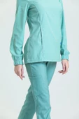 TULİP Kadın Likralı Üniforma Takımı - Mint Yeşili thumbnail 2