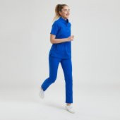 CROCUS Kadın Likralı Üniforma Takımı - Royal Mavi thumbnail 3