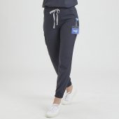 JOGGER Kadın Likralı Üniforma Takımı - Koyu Gri thumbnail 3