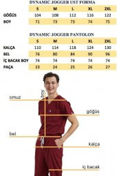 JOGGER Erkek Likralı Üniforma Takımı- Yeşil thumbnail 5