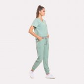 JOGGER Kadın Likralı Üniforma Takımı - Mint Yeşili - 3