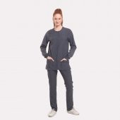 CEKET LİKRALI UNISEX, KOYU GRİ thumbnail 1