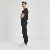 JOGGER Erkek Likralı Üniforma Takımı- Siyah - 2