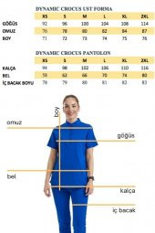 CROCUS Kadın Likralı Üniforma Takımı- Bordo thumbnail 7