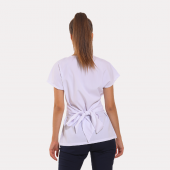 JONQUIL Kadın Likralı Üniforma Takımı - Beyaz thumbnail 3