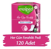Molped Her Gün Ferahlık Günlük Ped 120 Adet - 1