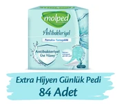 Molped Extra Hijyen Günlük Ped 84 Adet thumbnail 1