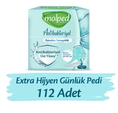Molped Extra Hijyen Günlük Ped 112 Adet - 1