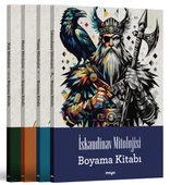 Maya Mitoloji Boyama Seti - 4 Kitap - 1