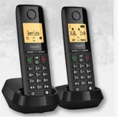 Gigaset Pure 300 Duo 2 li Dect Telsiz Telefon - 1
