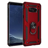 Gpack Samsung Galaxy S8 PLUS Kılıf Vega Tank Standlı Yüzüklü Mıknatıslı - 5