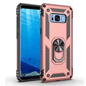 Gpack Samsung Galaxy S8 Kılıf Vega Tank Standlı Yüzüklü Mıknatıslı - 6
