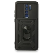 Gpack Xiaomi Redmi Note 8 Pro Kılıf Tank Aramid Sürgülü Vega Yüzüklü - 3