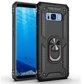 Gpack Samsung Galaxy S8 Kılıf Vega Tank Standlı Yüzüklü Mıknatıslı - 3