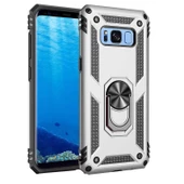 Gpack Samsung Galaxy S8 Kılıf Vega Tank Standlı Yüzüklü Mıknatıslı - 7