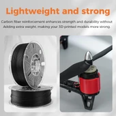 Creality Hyper Pa612-Cf Karbon Fiber Takviyeli Pa Filament - 1Kg 1.75mm - Urhanshop Gönderimli thumbnail 3