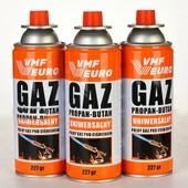Remtas Vmf Eurogaz Kamp Ocak Gazı Valfli Kartuş 227GR - 3 Adet - 1