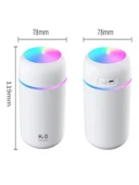 Humidifier 300 Ml Ulrasonik Hava Nemlendirici Buhar Makinesi Ve Aroma Difüzörü - 3