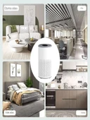 100 m3 Hacim Akıllı Hava Temizleyici 3 Katmanlı Hepa Hava Filtreli Temizleme Makinesi Sessiz thumbnail 3