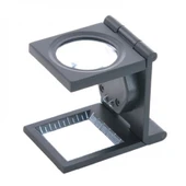 25x25 Mm Full Çelik Kaplı Katlamalı Büyüteç TH-9005B thumbnail 1