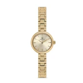 Momentus CW313G-08SG Çelik Kasa 3 ATM Su Geçirmez Altın Renk Kadın Kol Saati thumbnail 1