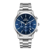 Slazenger SL.09.2545.2.02 Çelik Kordon Çelik Kasa 10 ATM Suya Dayanıklı Metalik Renk Erkek Kol Saati - 1