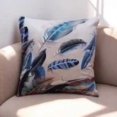 Modern Tarz Dijital Baskılı 4’lü Dekoratif Kırlent Kılıfı Seti, Şık ve Renkli Tasarımlar thumbnail 2