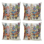 Modern Tarz Dijital Baskılı 4’lü Dekoratif Kırlent Kılıfı Seti, Şık ve Renkli Tasarımlar thumbnail 1