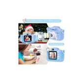 Çocuk Dijital Fotoğraf Makinası 20 Mp Video Kaydedici 2.0 İnç Çift Kameralı - 4