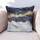 Modern Tarz Dijital Baskılı 4’lü Dekoratif Kırlent Kılıfı Seti, Şık ve Renkli Tasarımlar thumbnail 2