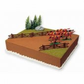 At Yarışı Temalı Maket Pasta Süsü - 1