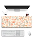 SonicTouch Nar Çiçeği Rüyası Dikişsiz Pürüzsüz Sıvı Geçirmez XXL Gamer Ofis Klavye Mousepad 40x90cm thumbnail 2