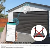 Buffer® 20 Mp Hd Lens İç Dış Mekan Suya Danıklı Ip Wifi Network Güvenlik Kamerası Wifi Kamera - 7