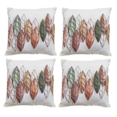 Modern Tarz Dijital Baskılı 4’lü Dekoratif Kırlent Kılıfı Seti, Şık ve Renkli Tasarımlar thumbnail 1