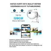 Ip Kamera 2+2 Mp 4mp 1080p Ultra Hd Hareketli Sensör Dış Ortam Ip Kamera Speed Dome Akıllı Ip Çift Kamera - 8