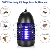 Fyc Elektrikli Böcek Öldürücü, Böcek Tuzağı Sinek Lambası, Uv Işıklı, Sivrisinek Lambası, Temizlik Fırçası, Sivrisinek Kapanı, Sinek Kapanı, Böcek... - 7