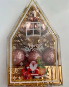 Yılbaşı Süsü 12' li 10 Cm Karışık 12 Adet Set thumbnail 1